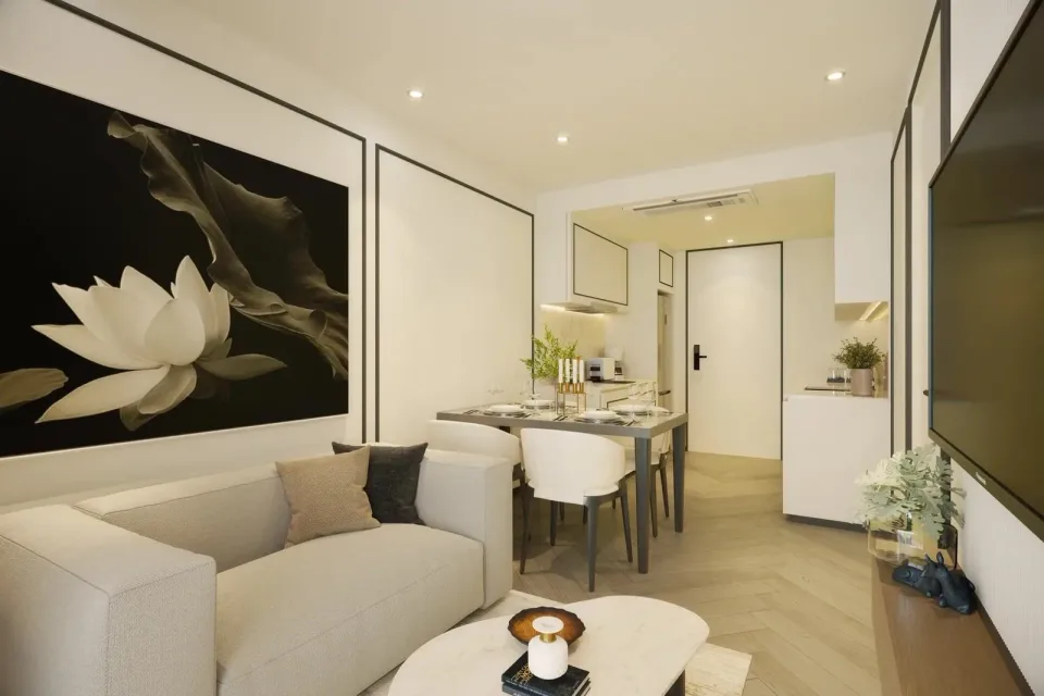 Квартира с 1 спальней и видом на бассейн в The Ozone Oasis Condominium, Пхукет