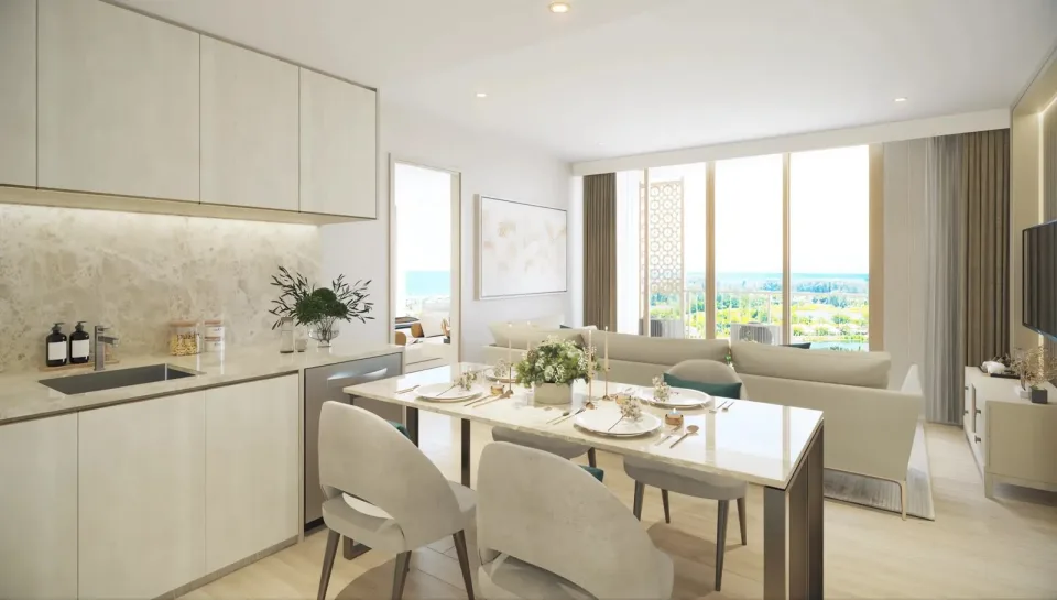 Квартира с 2 спальнями и видом на море в The Ozone Oasis Condominium, Пхукет