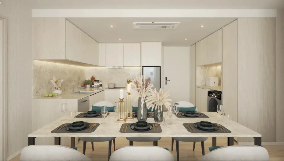 Квартира с 3 спальнями и видом на бассейн в The Ozone Oasis Condominium, Пхукет