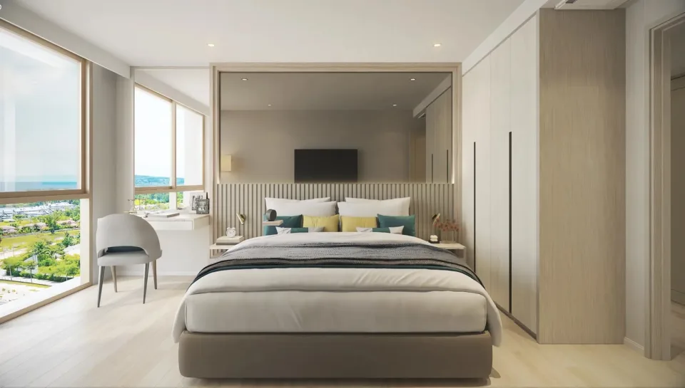 3-Bedroom Condo with Pool View at The Ozone Oasis Condominium, Phuket