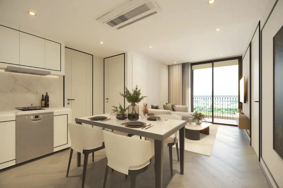 2-Bedroom Condo with Pool View at The Ozone Signature, Phuket