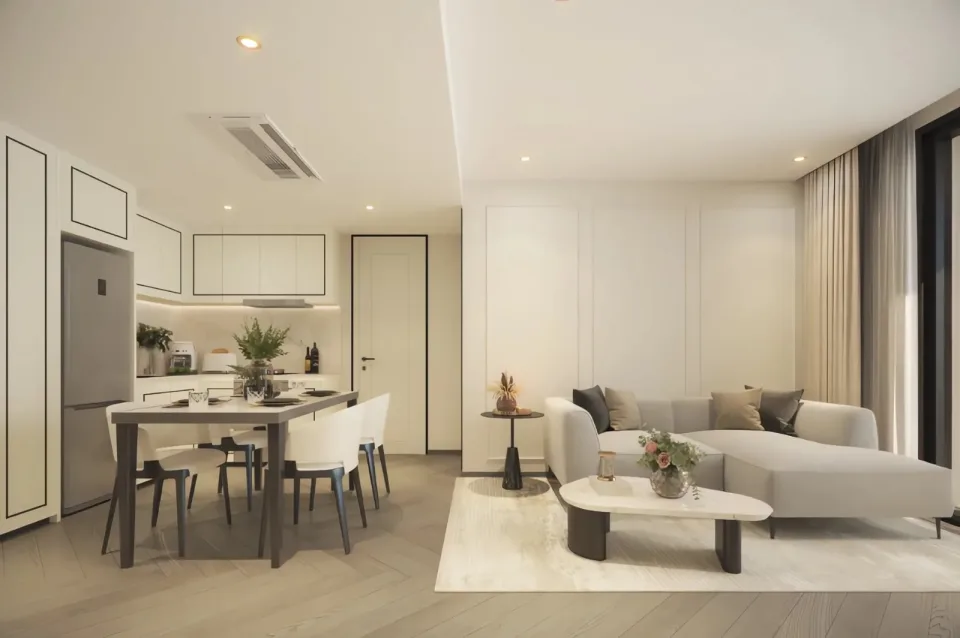 2-Bedroom Condo with Pool View at The Ozone Signature, Phuket