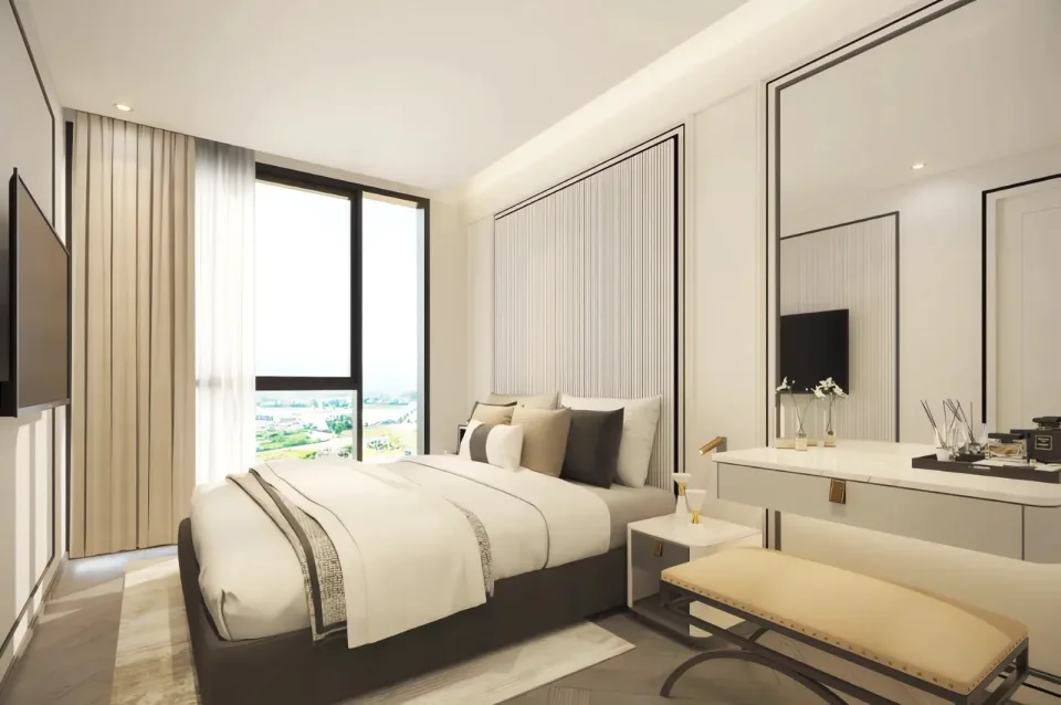 2-Bedroom Condo with Pool View at The Ozone Signature, Phuket