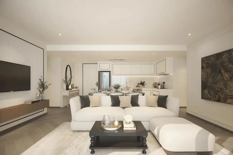 3-Bedroom Condo with Garden View at The Ozone Signature, Phuket