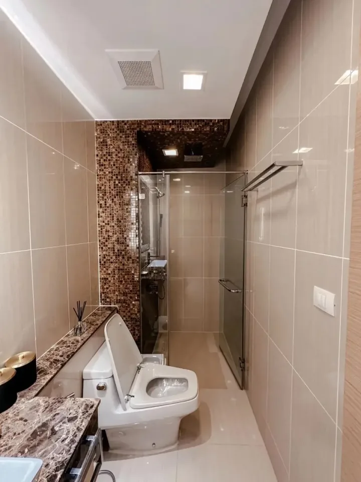 Квартира с 2 спальнями и видом на море в The Palm Wongamat Beach, Паттайя