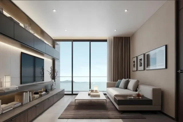 1-Bedroom Condo with Sea View at The Panora Estuaria, Pattaya