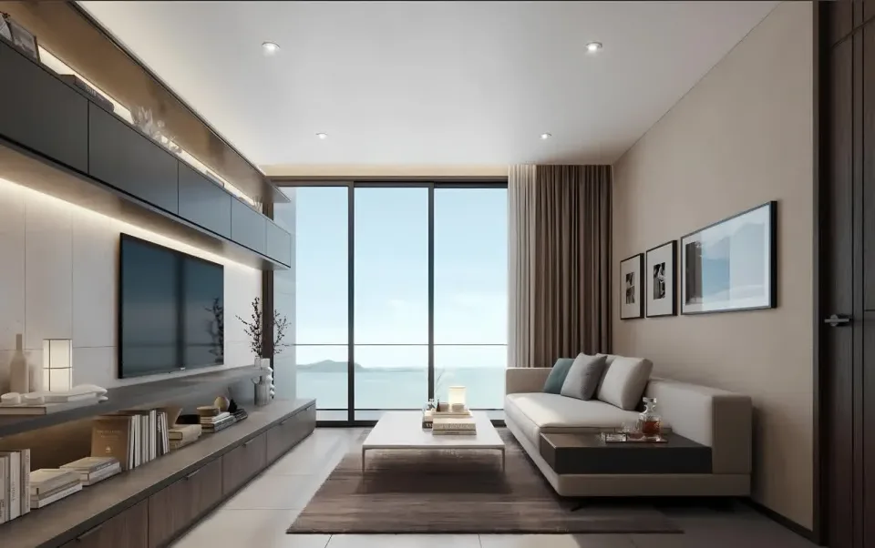 1-Bedroom Condo with Sea View at The Panora Estuaria, Pattaya