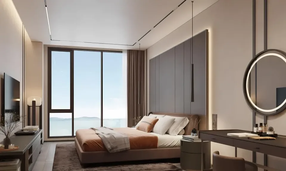 1-Bedroom Condo with Sea View at The Panora Estuaria, Pattaya