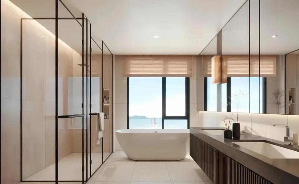 3-Bedroom Condo with Sea View at The Panora Estuaria, Pattaya