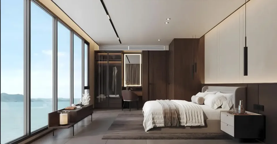3-Bedroom Condo with Sea View at The Panora Estuaria, Pattaya
