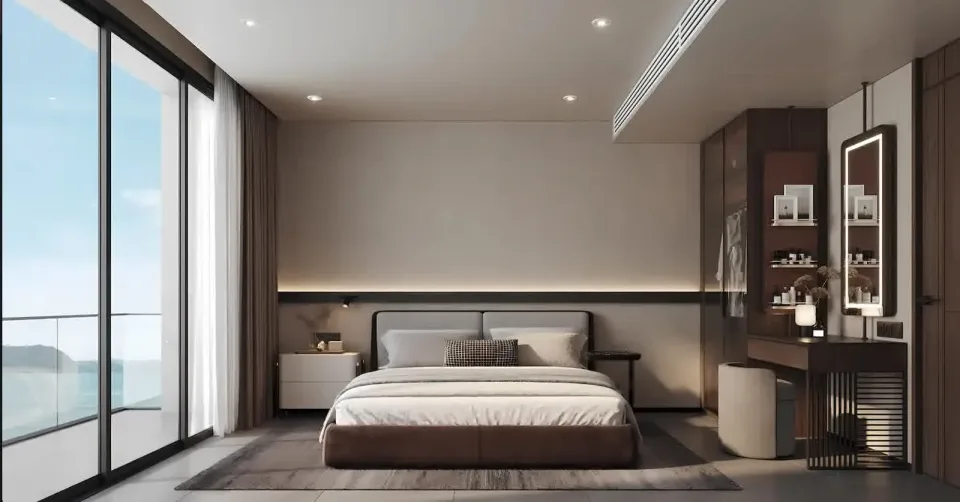 3-Bedroom Condo with Sea View at The Panora Estuaria, Pattaya