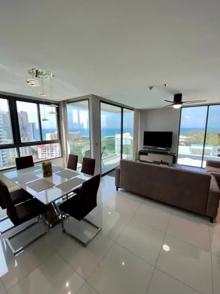 2-Bedroom Condo with City View at The Point Pratumnak, Pattaya