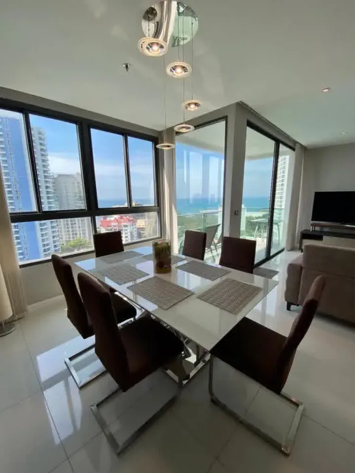 2-Bedroom Condo with City View at The Point Pratumnak, Pattaya