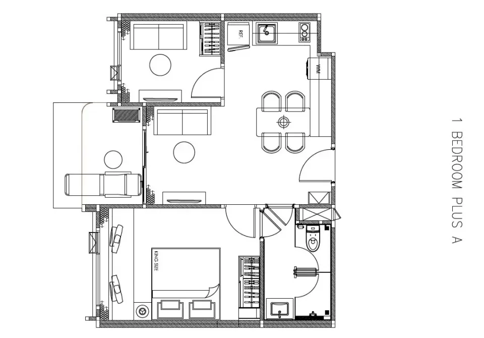 1-Bedroom Condo with Pool View at The Title The Modeva, Phuket