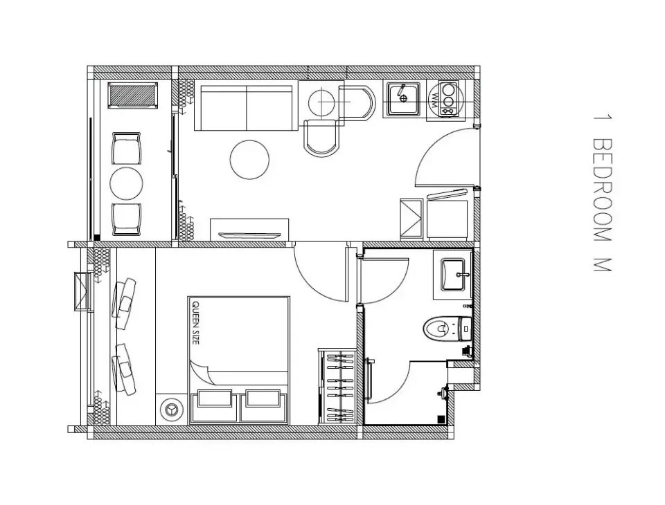 1-Bedroom Condo with Pool View at The Title The Modeva, Phuket