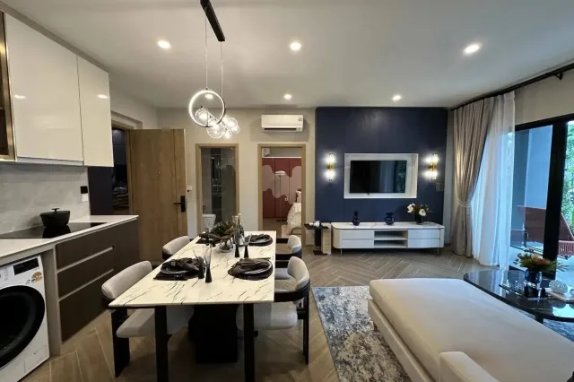 3-Bedroom Condo with Private Pool at The Title The Modeva, Phuket