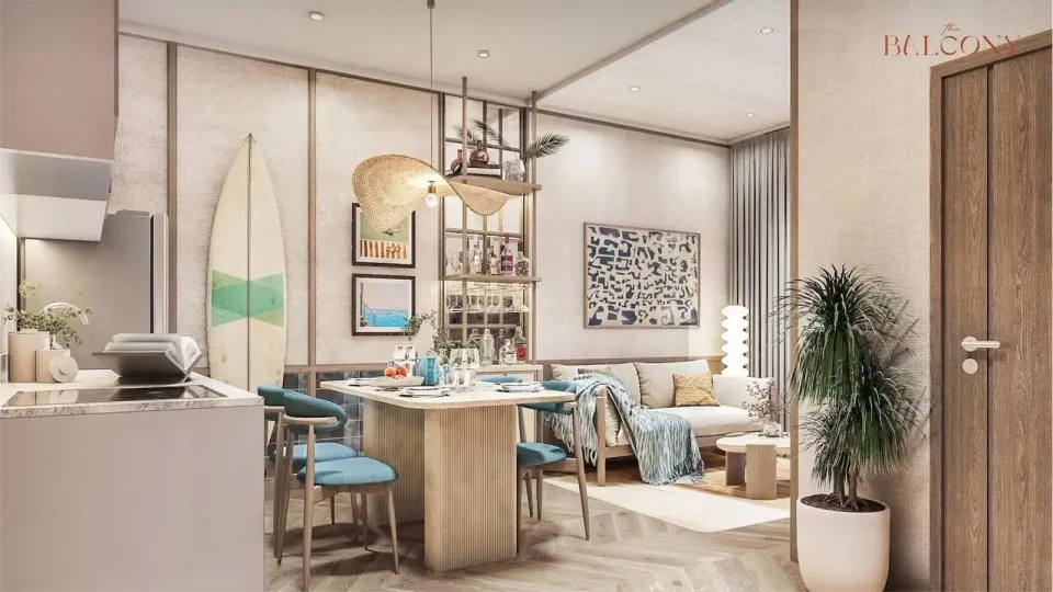 1-Bedroom Condo with Pool View at The Title Balcony Nai Yang, Nai Yang