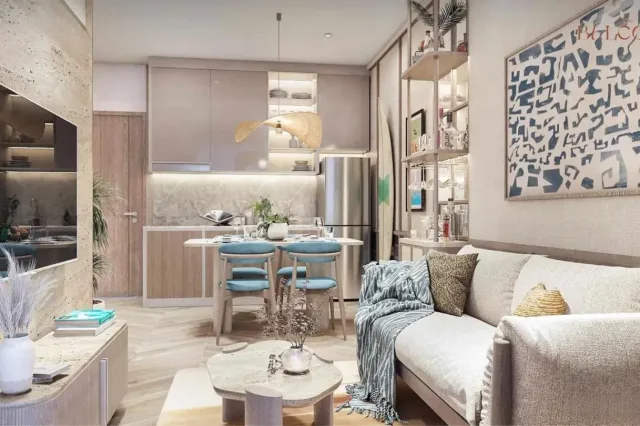 1-Bedroom Condo with Pool View at The Title Balcony Nai Yang, Nai Yang