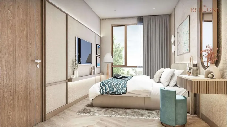 1-Bedroom Condo with Pool View at The Title Balcony Nai Yang, Nai Yang