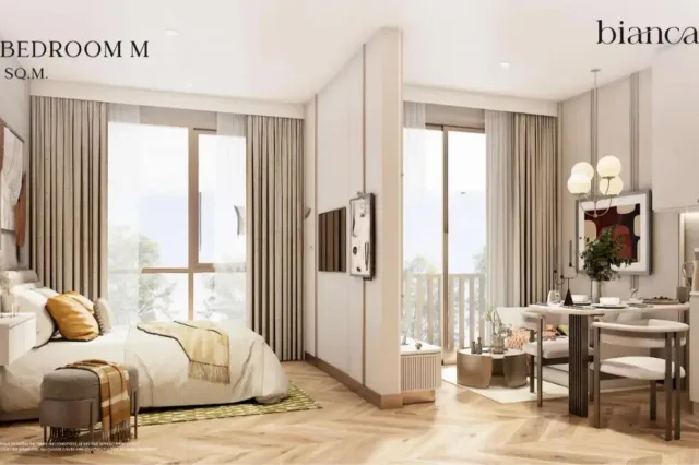 1-Bedroom Condo with City View at The Title Biancana Surin, Phuket