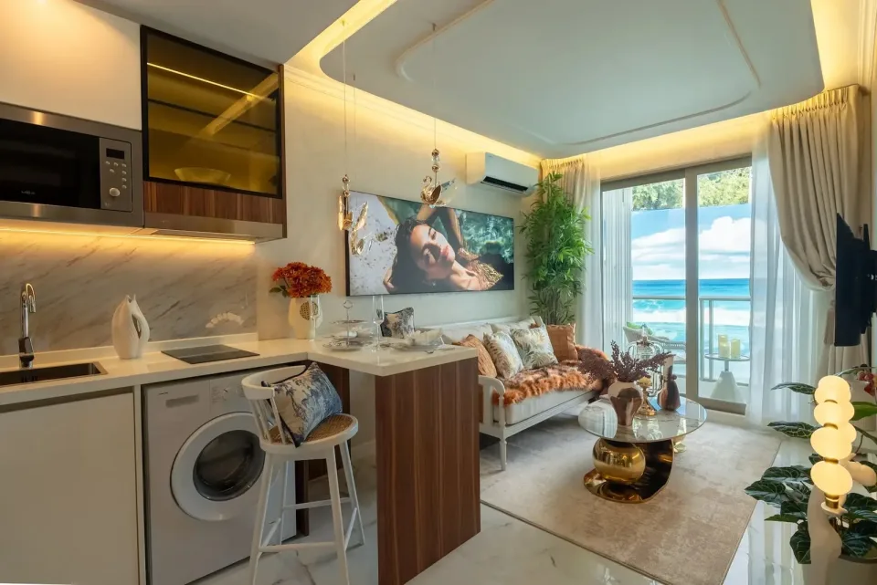 1-Bedroom Condo at The Riviera Beverly Hills Residences in Jomtien, Pattaya, Jomtien