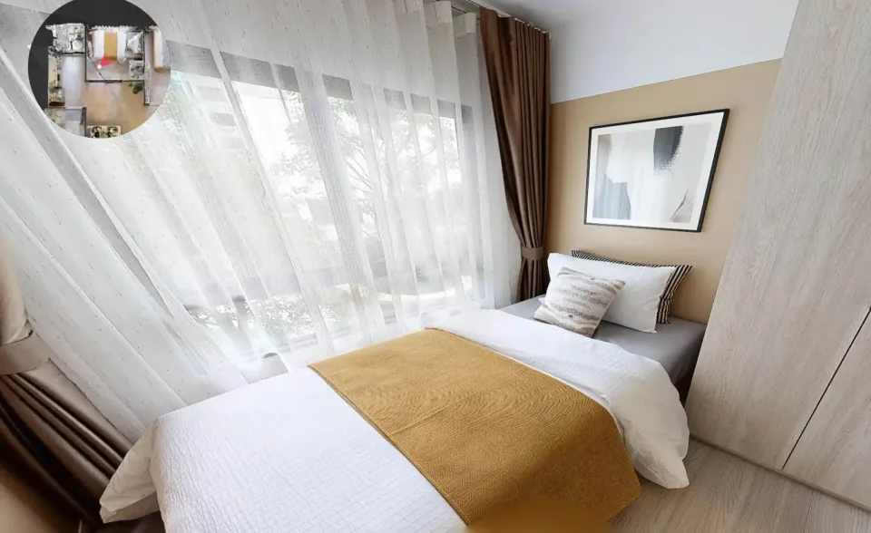 1-Bedroom Condo with City View at Vay Pothisan 2 Pattaya, Pattaya