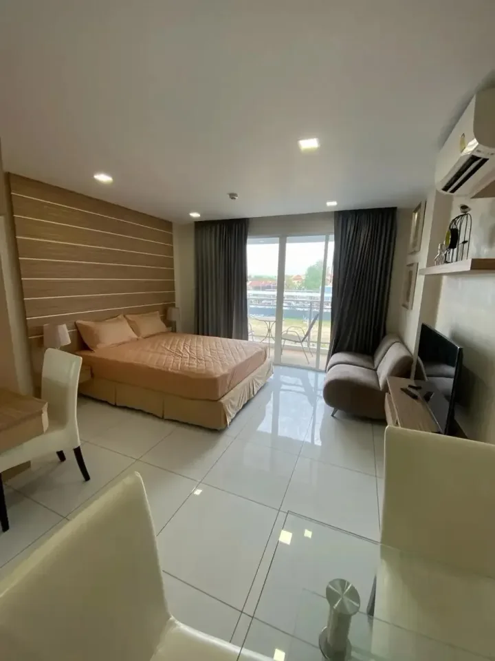 Studio with Pool View at Whale Marina in Pattaya, Pattaya