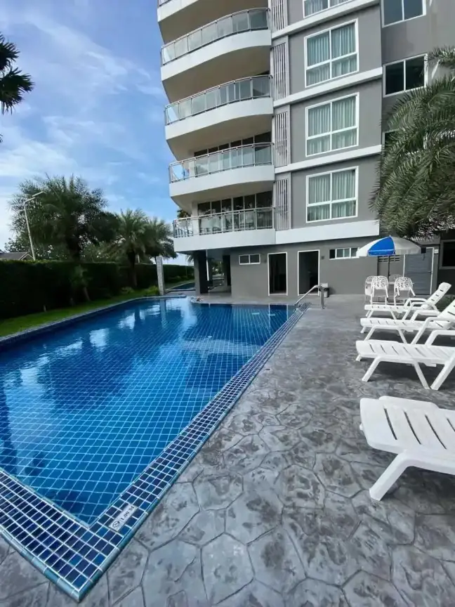 Studio with Pool View at Whale Marina in Pattaya, Pattaya