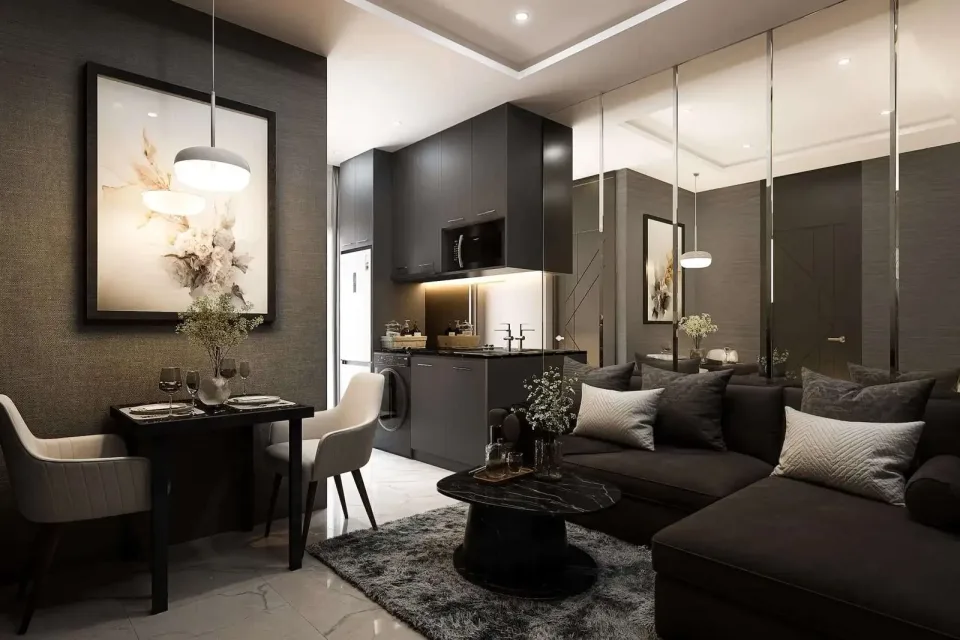 Квартира с 1 спальней и видом на бассейн в Zenith 2 Pattaya, Паттайя
