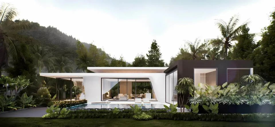 Вилла с 2 спальнями и частным бассейном в Aileen Villas Phase 6, Пхукет
