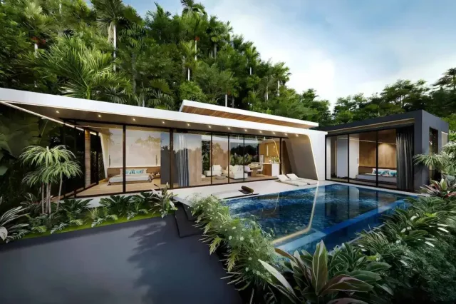 Вилла с 3 спальнями и частным бассейном в Aileen Villas Phase 6, Пхукет