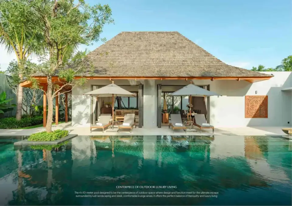 4-Bedroom Villa with Private Pool at Anchan Burgundy, Phuket