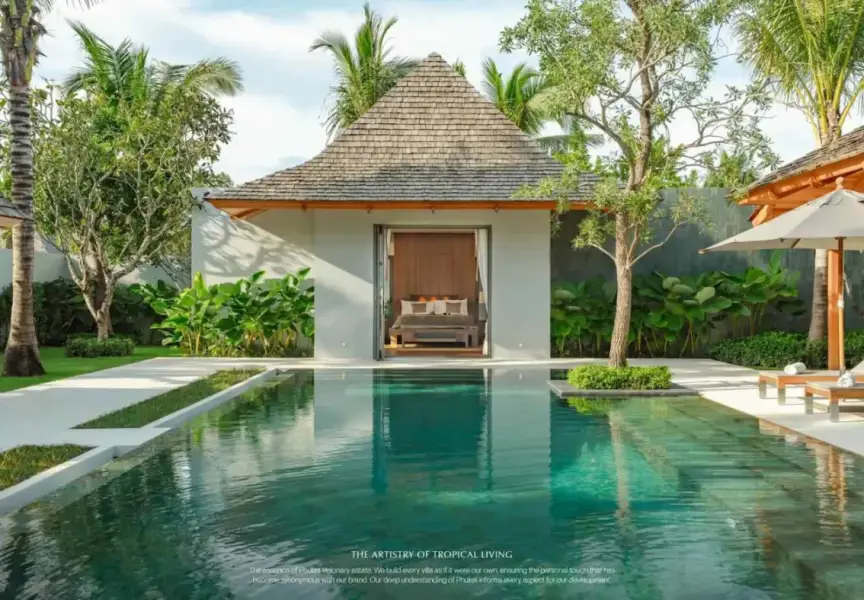 4-Bedroom Villa with Private Pool at Anchan Burgundy, Phuket