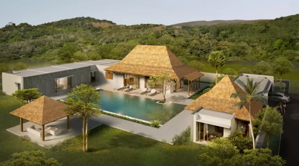 5-Bedroom Villa with Private Pool at Anchan Burgundy, Phuket