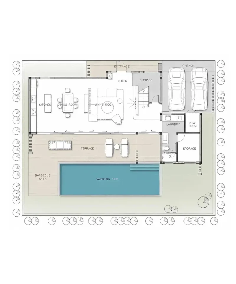 Вилла с 3 спальнями и частным бассейном в Ayana Luxury Villas, Пхукет