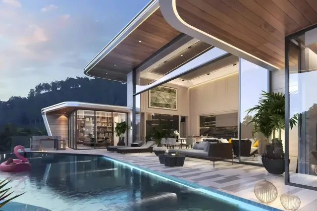 Вилла с 4 спальнями и частным бассейном в Ayana Luxury Villas, Пхукет