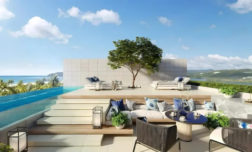 Таунхаус с 4 спальнями и частным бассейном в Banyan Tree Beach Residences Nammu, Пхукет