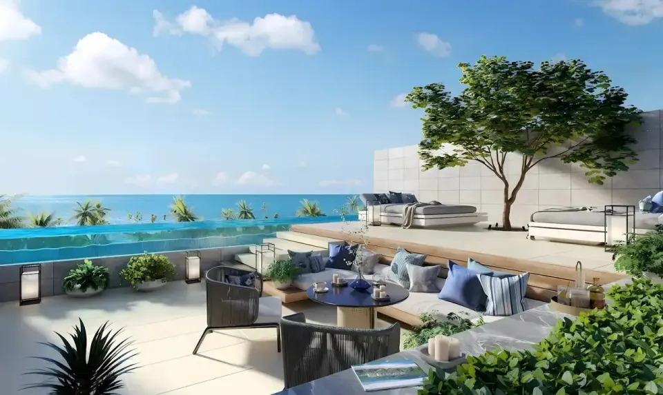 Таунхаус с 4 спальнями и частным бассейном в Banyan Tree Beach Residences Nammu, Пхукет