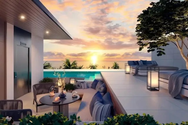 Таунхаус с 4 спальнями и частным бассейном в Banyan Tree Beach Residences Nammu, Пхукет