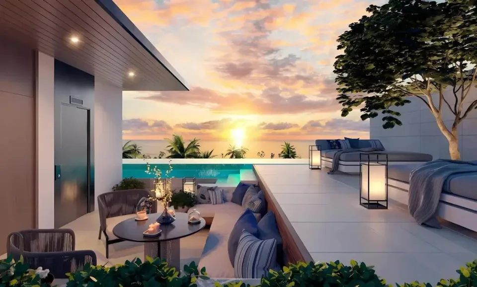 Таунхаус с 4 спальнями и частным бассейном в Banyan Tree Beach Residences Nammu, Пхукет