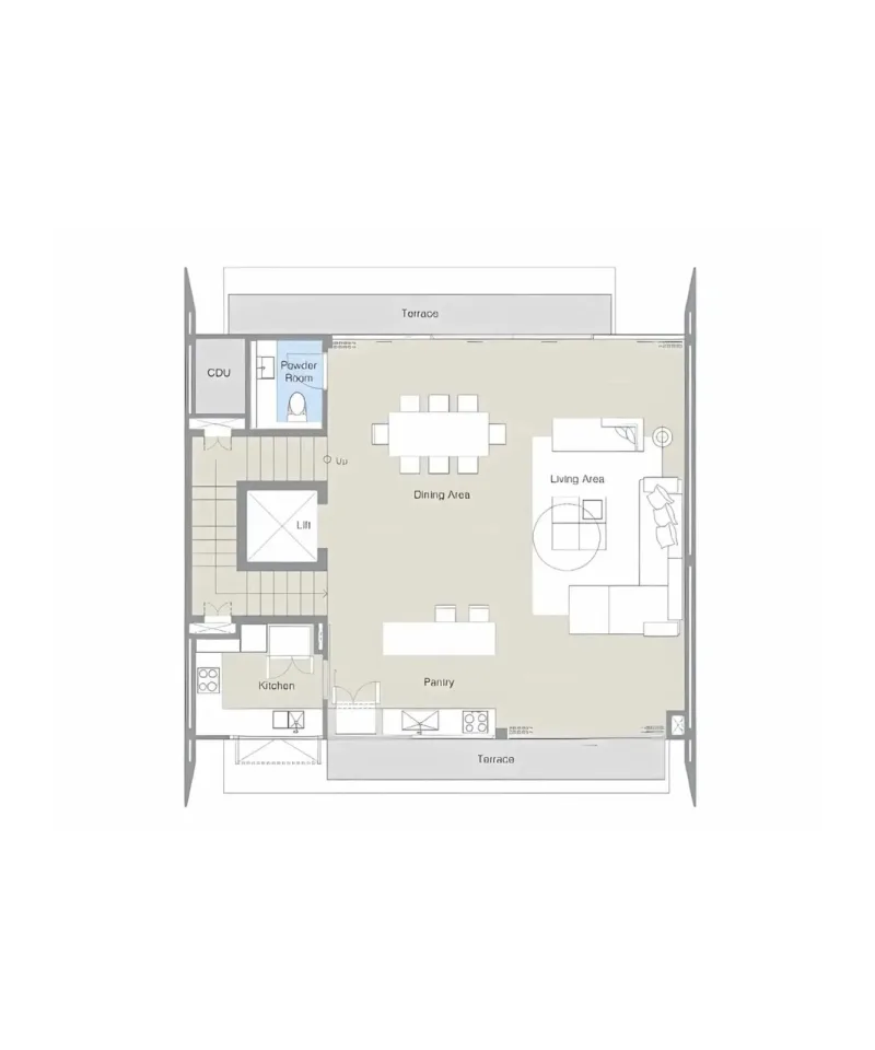 Таунхаус с 4 спальнями и частным бассейном в Banyan Tree Beach Residences Nammu, Пхукет