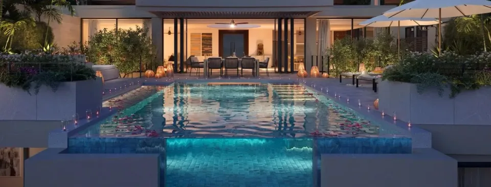 Таунхаус с 4 спальнями и частным бассейном в Banyan Tree Beach Residences Nammu, Пхукет