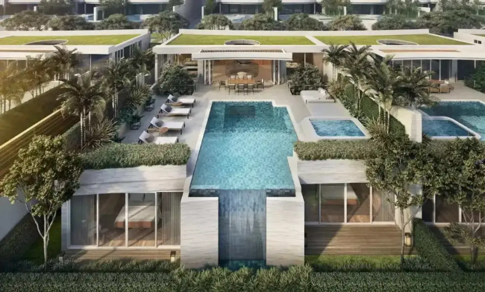 Таунхаус с 4 спальнями и частным бассейном в Banyan Tree Beach Residences Nammu, Пхукет