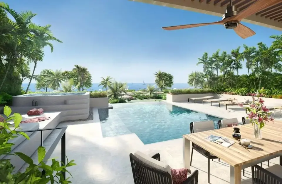 Таунхаус с 4 спальнями и частным бассейном в Banyan Tree Beach Residences Nammu, Пхукет