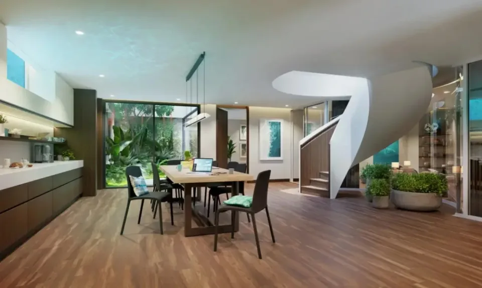 Таунхаус с 4 спальнями и частным бассейном в Banyan Tree Beach Residences Nammu, Пхукет