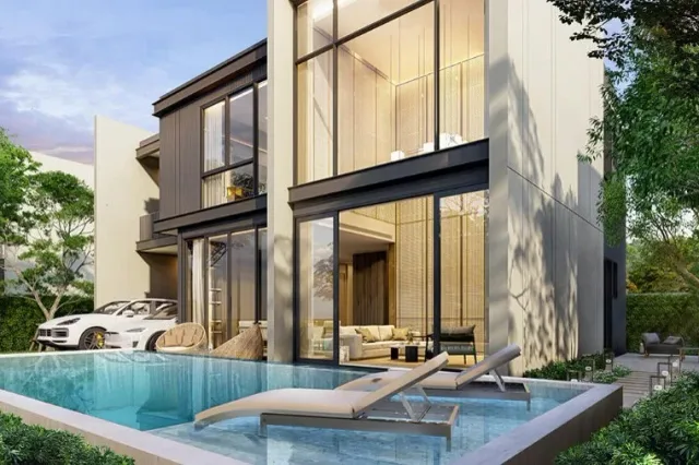 Вилла с 4 спальнями и частным бассейном в Highland Park Pool Villas, Паттайя