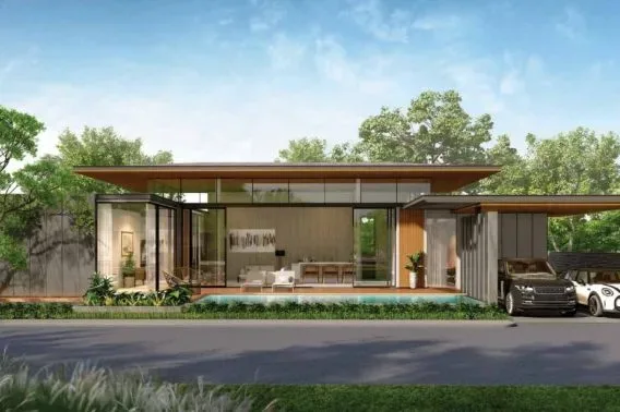 Вилла с 3 спальнями и частным бассейном в Highland Park Pool Villas, Паттайя