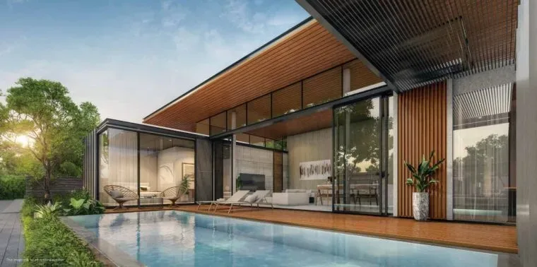 Вилла с 3 спальнями и частным бассейном в Highland Park Pool Villas, Паттайя