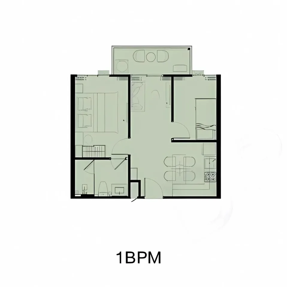 1-Bedroom Condo at The Title Katabello Kata, Phuket