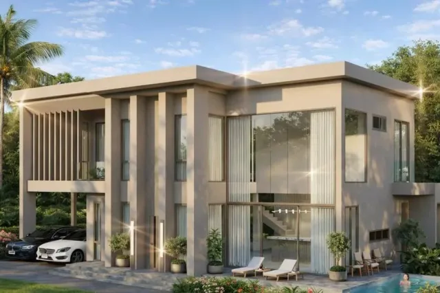 Вилла с 3 спальнями и частным бассейном в Lumina Luxury Pool Villa, Паттайя